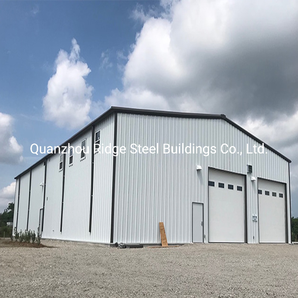 Prefabricated Steel Structure Frame Warehouse Prefab Commercial Building with Insulation Sandwich Panel Roof Wall