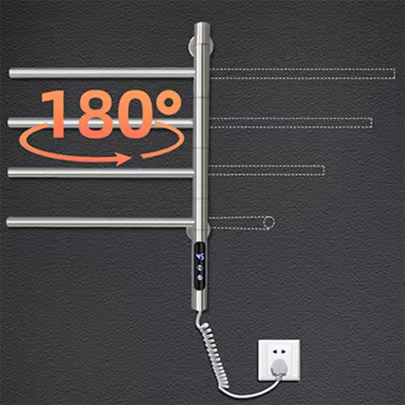 Premium Stainless Steel Electric Towel Rack for Luxurious Bathrooms