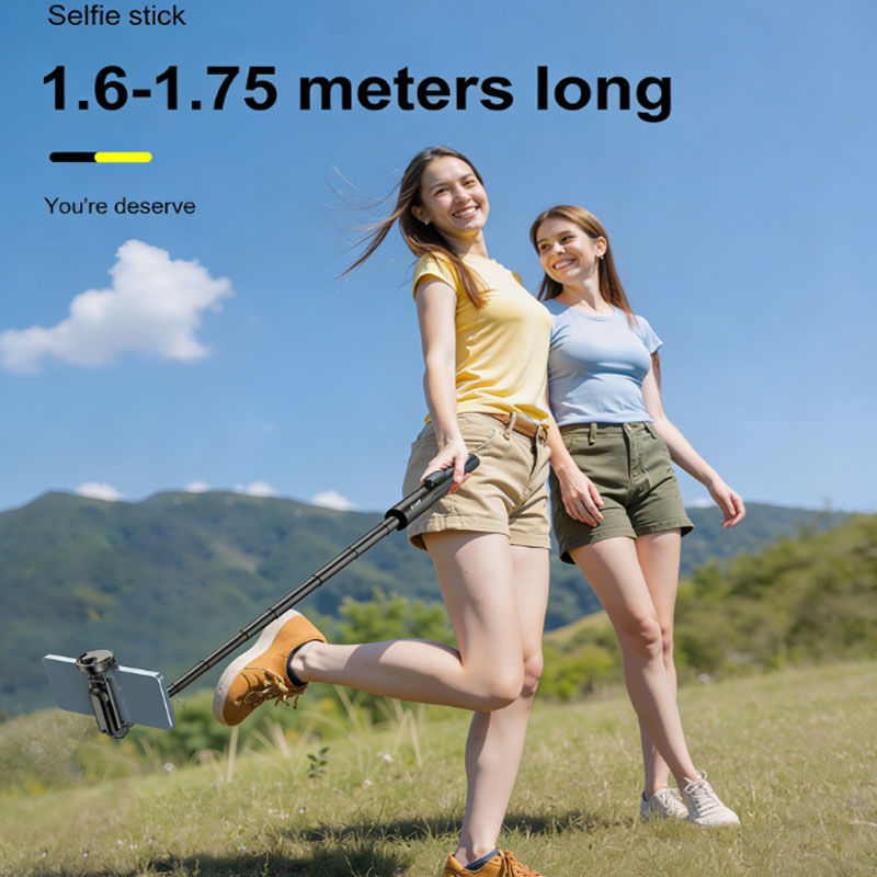 Портативный монопод для селфи с Bluetooth и зумом