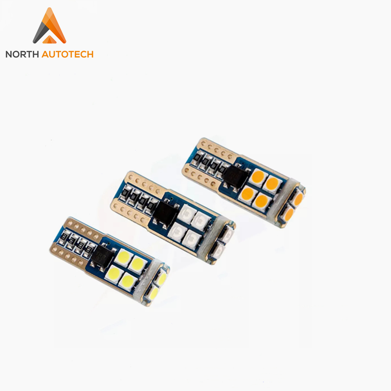 Светодиодные лампы T10 W5W для салона авто, 10 SMD