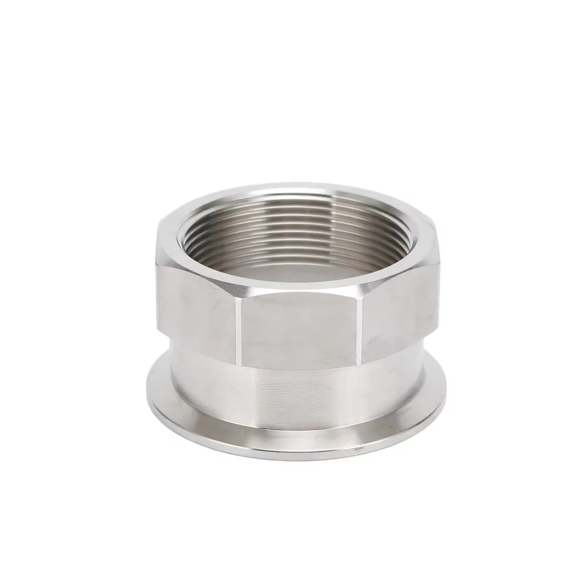 Sanitary Stainless Steel 304 316 Quick Release Female Fittings High Quality Pipe Fitting Female Thread Ferrule Adapter