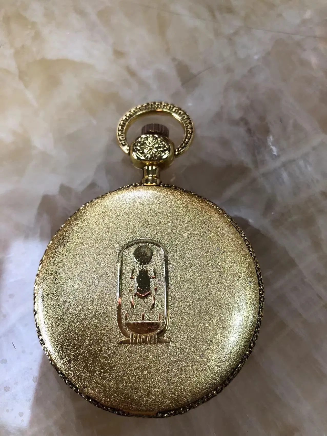 Custom Logo One Piece Pocket Watch with Quarz Movement