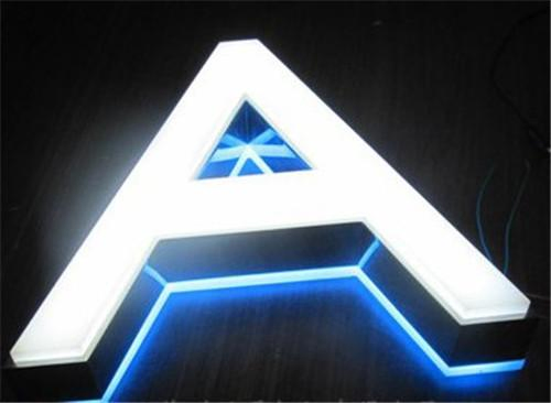 3D Steel Fabricated Illuminated and Non-Illuminated Letters Sign