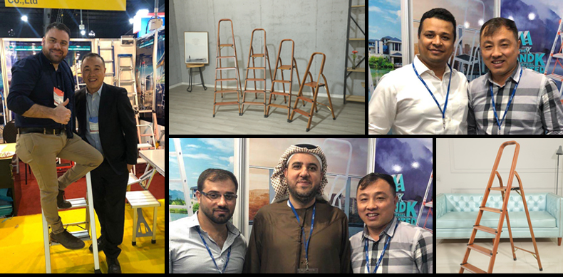 En131 Approved Household Aluminium Ladder with Reinforce Rivet