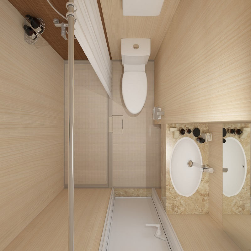 Hubei Tongnai SMC Modular Integrated Bathroom for Rural Self-Construction House Renovation