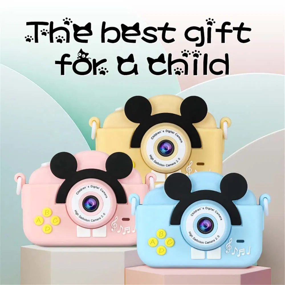 A5 1080P Children′ S Gifts Mini Digital Kids Photo Camera for Boys Girls
