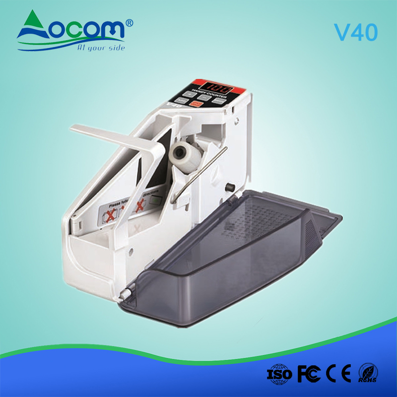 V40 Mini Portable Money Counter Bill Counters