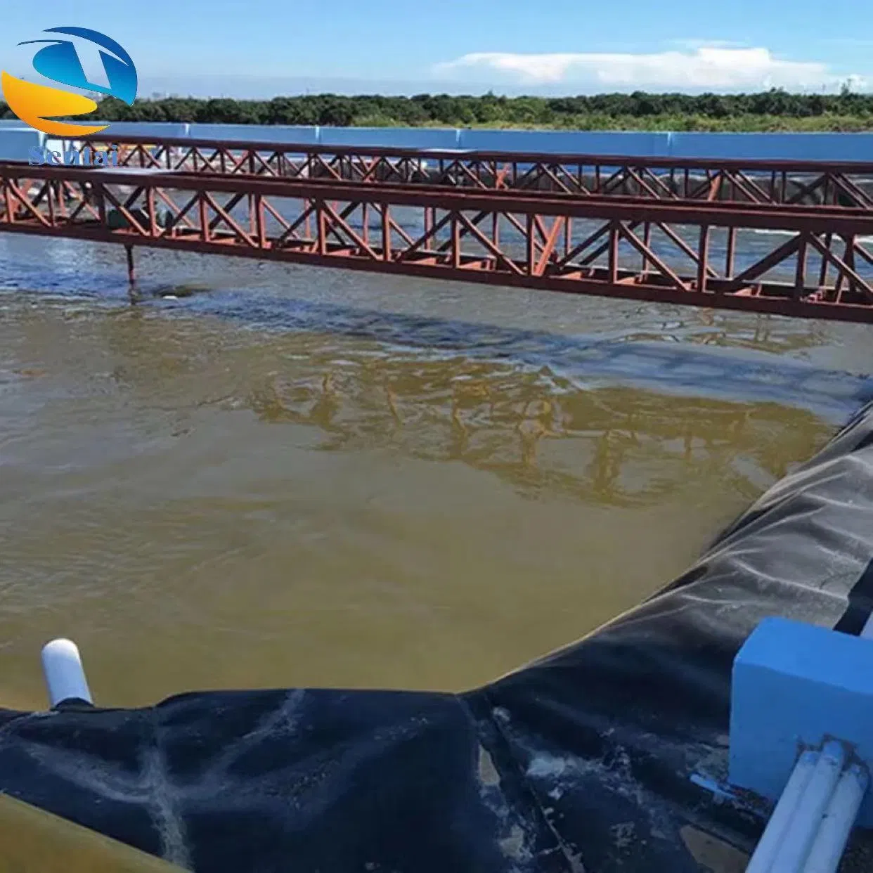 0.75mm 1mm 1.5mm 2mm HDPE Geomembrane for Landfill Covers and Reservoirs Reservoir River Channel Canal Lake Landscape Lake Pool Sheets Pond Liners