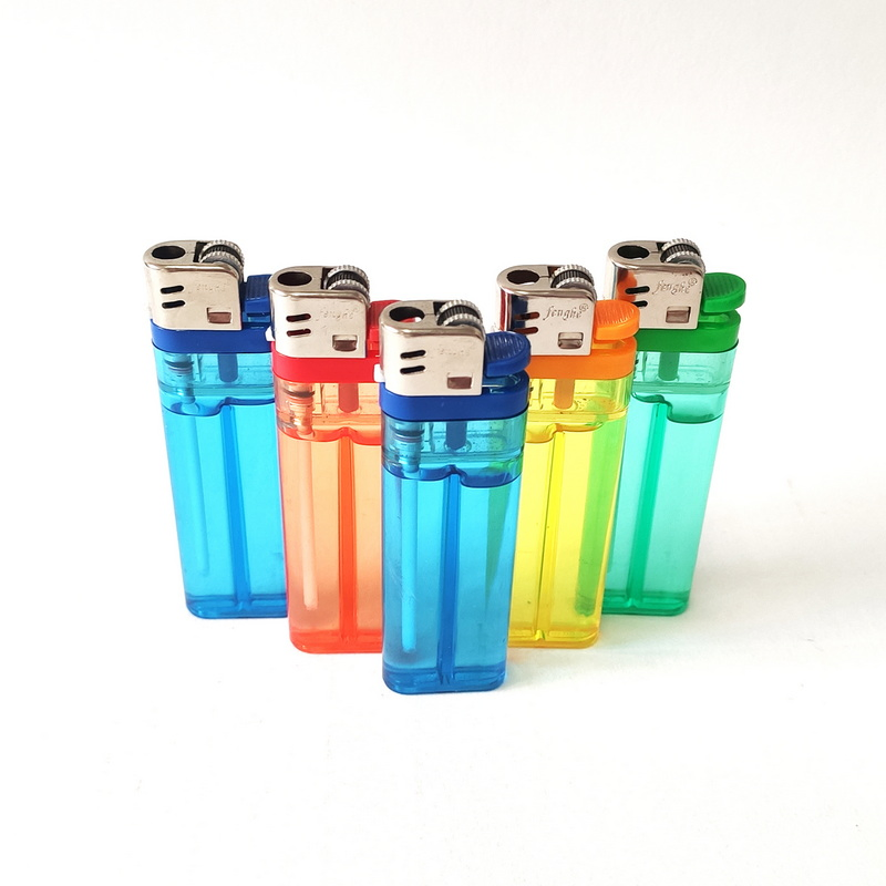 Custom Butane Gas Disposable Flint Plastic Pocket Smoking Lighter for Cigarette and Bulk Order