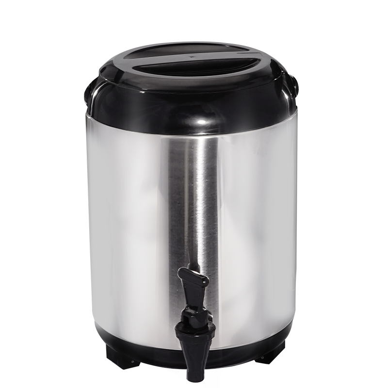 Daosheng Factory Direct Commercial Restaurant with Faucet Milk Tea Shop Stainless Steel Milk Tea Barrel Thermal Bucket