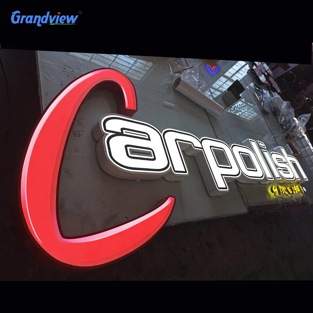 China Supplier 3D Plastic Acrylic Letter for Outdoor Use