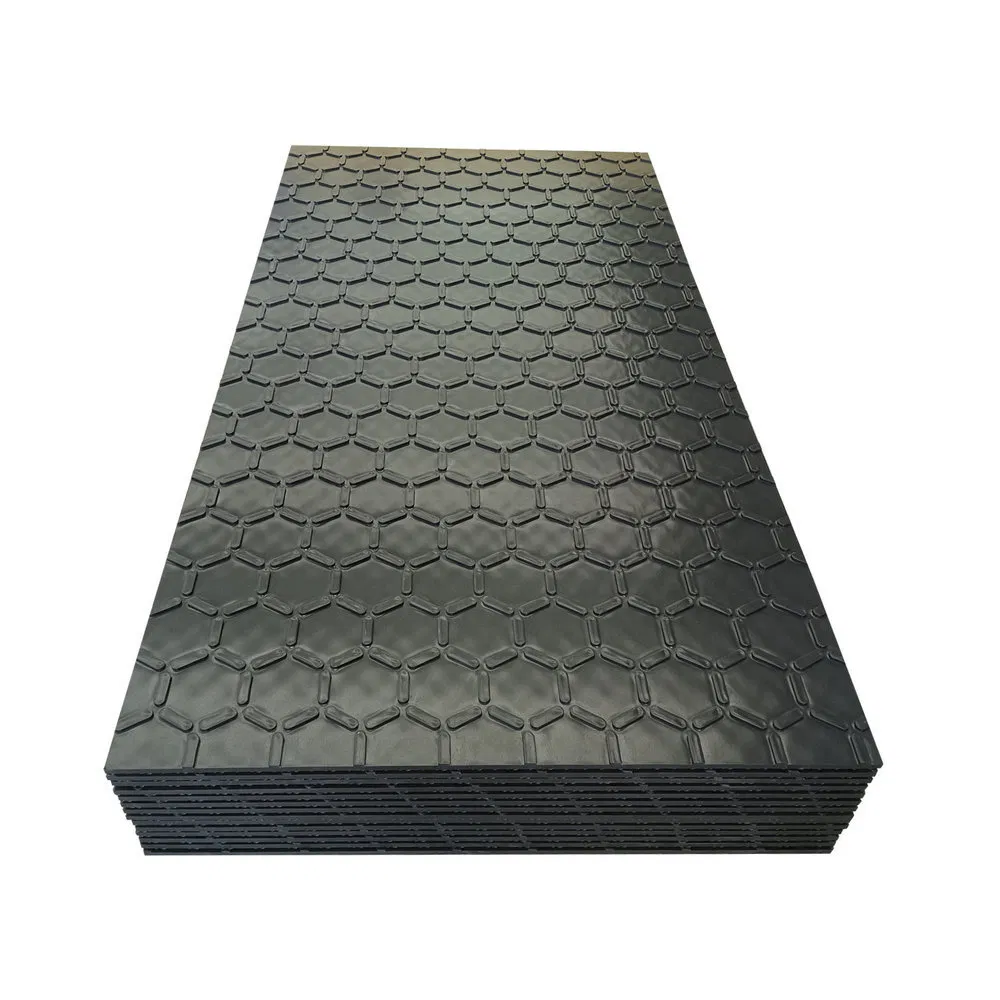 Временная защитная матовая плита UHMWPE для котлованов
