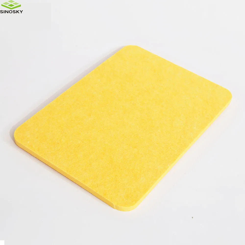 Attractive Colorful Decorative Polyester Acoustic Panel for KTV/Restaurants/Bars/Cafes