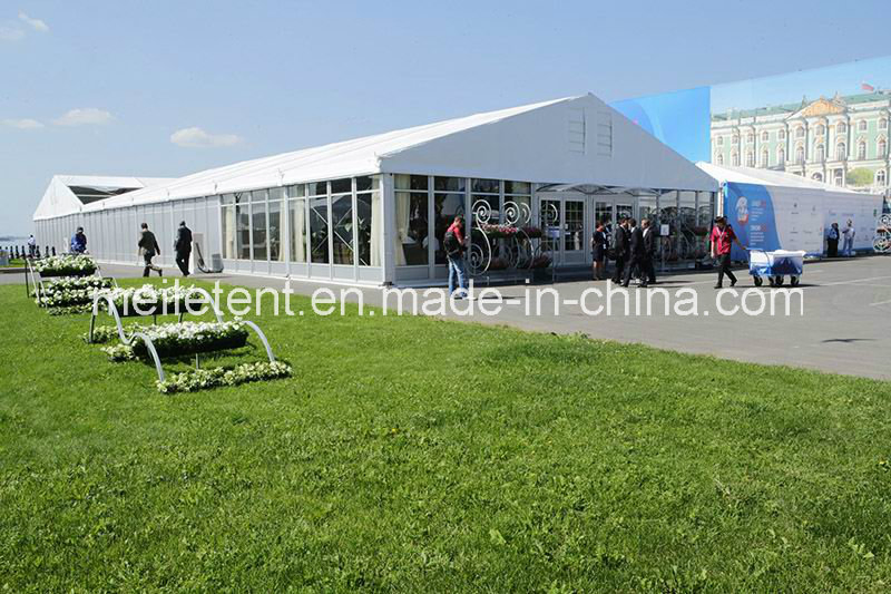 Outdoor Festival Garden Aluminum Party Wedding Ceremony Exhibition Glass Tent