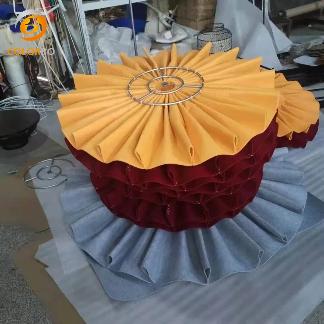 High Quality Circular Modern Design wall panel PET Felt LampShade