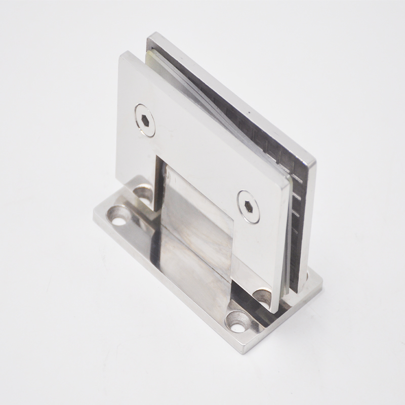 90 Degree Stainless Steel Mirror Polished Hinge