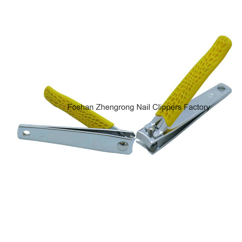 High Quality Carbon Steel Colorful Silicone Cover Toenail Products Cutter (211R-2)