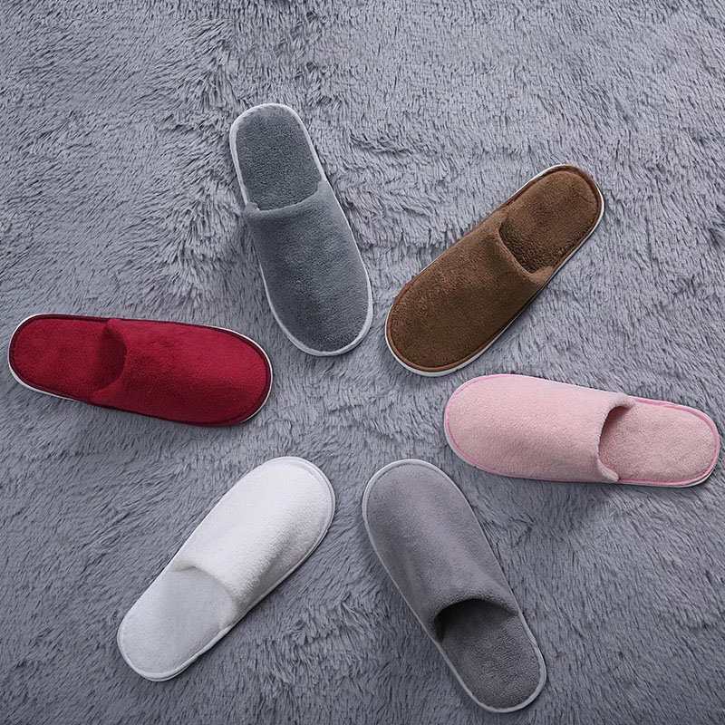 Slippers Factory Custom Logo Hotel Slippers