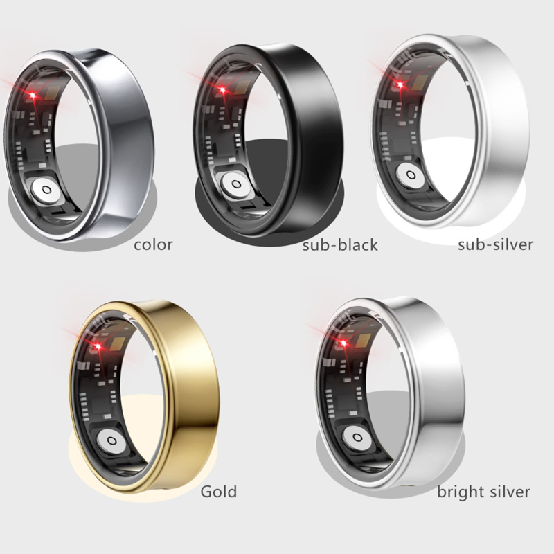 Waterproof Smart Ring Fitness Tracker with Heart Rate Monitoring Smart Ring