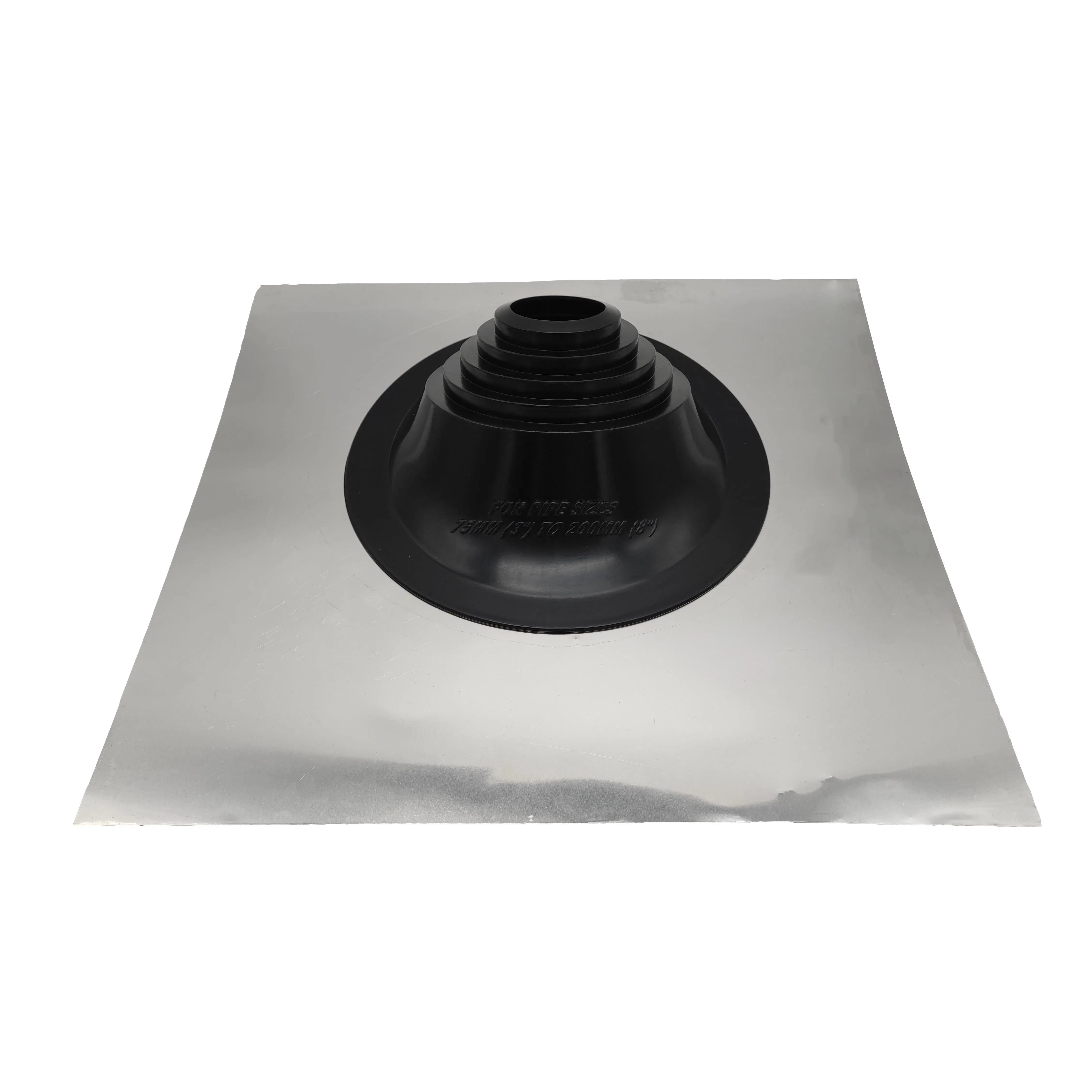 Big Aluminum Base Waterproof Custom Roof Flashing Chimney Boot