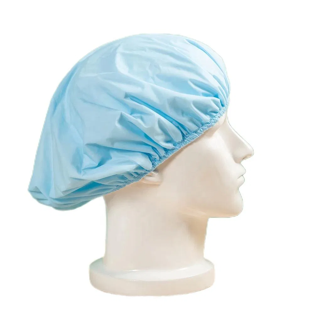 2024 Hot Selling Product Rinse Free Shampoo Cap Disposable Dry Hair Wash Nonwoven Cap for Elderly Adults Hair Washing