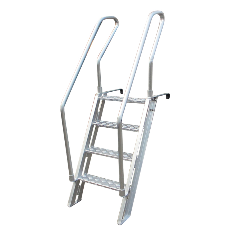 Aluminum Metal Tool Step Stair Ladder Top Grade Telescopic Aluminum Ladder