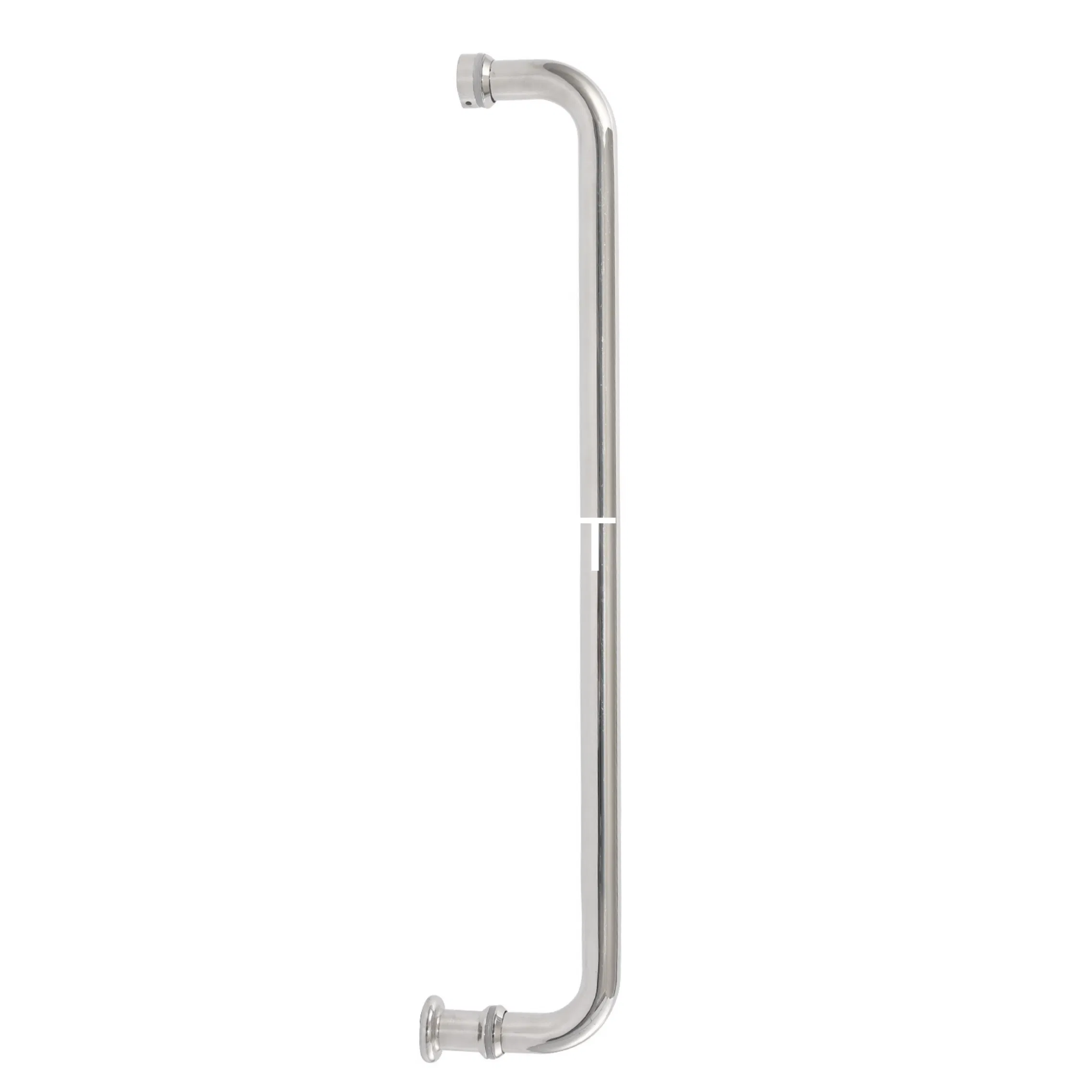 Stainless Steel 304 Bended Type Cc 450 Glass Door Handle Furniture Handle