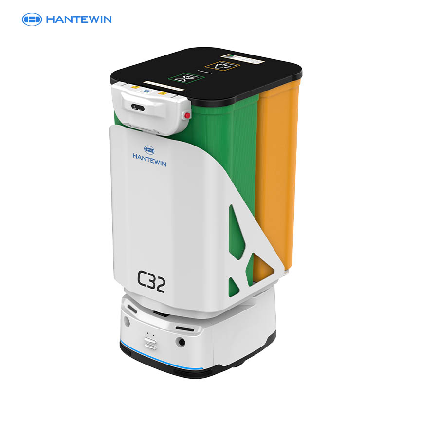 Factory Price Wholesale Large-Volume Filter Basket Waste Collected Cleaning Intelligent Delivery Robot