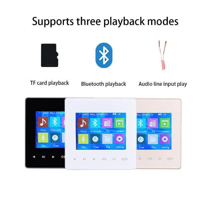 Wall Bluetooth Power Amplifier Intelligent Host Fit for Projector TV Ceiling Speaker