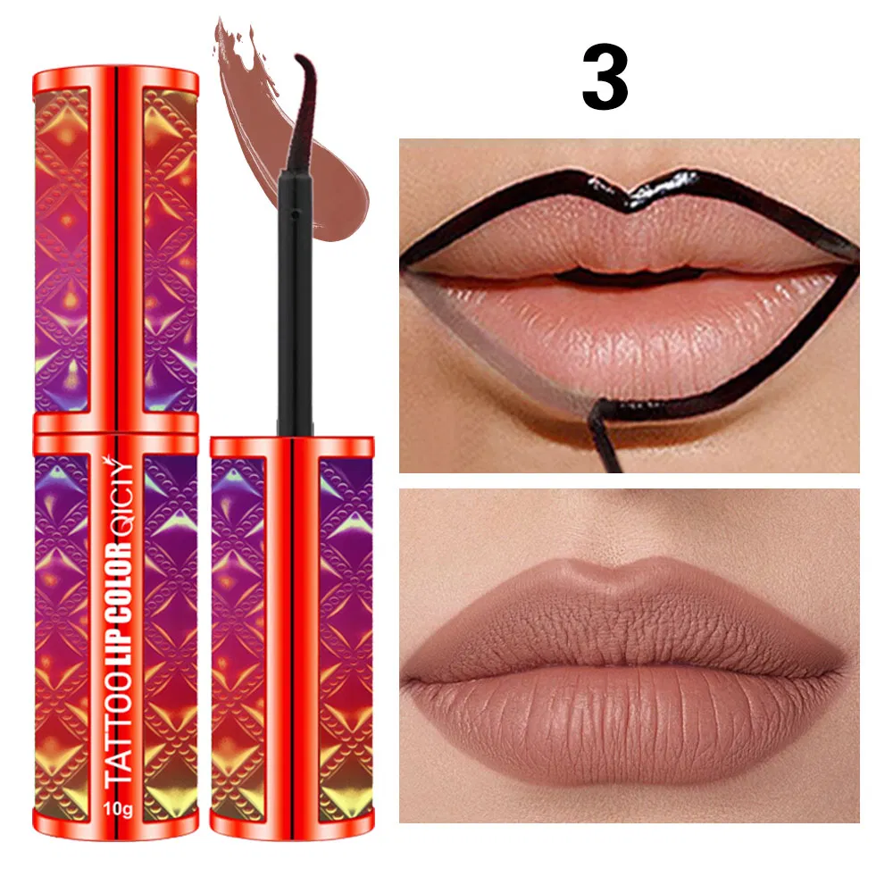Makeup Factory 10g 4-Color Tear-off Lip Gloss Lip Liner