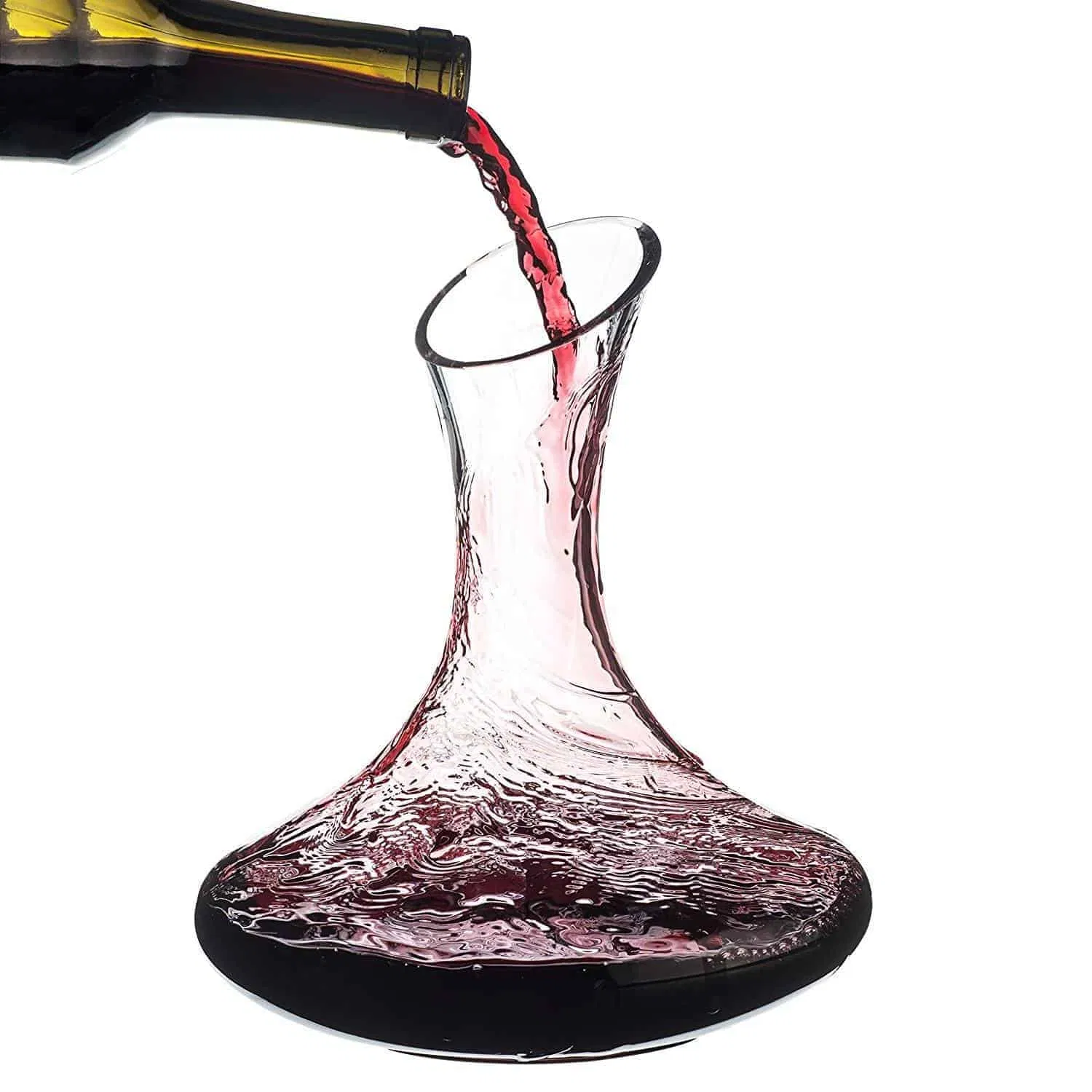 Western-Style Glass Wine Dispenser Snail-Shaped Crystal Decanter for Adami
