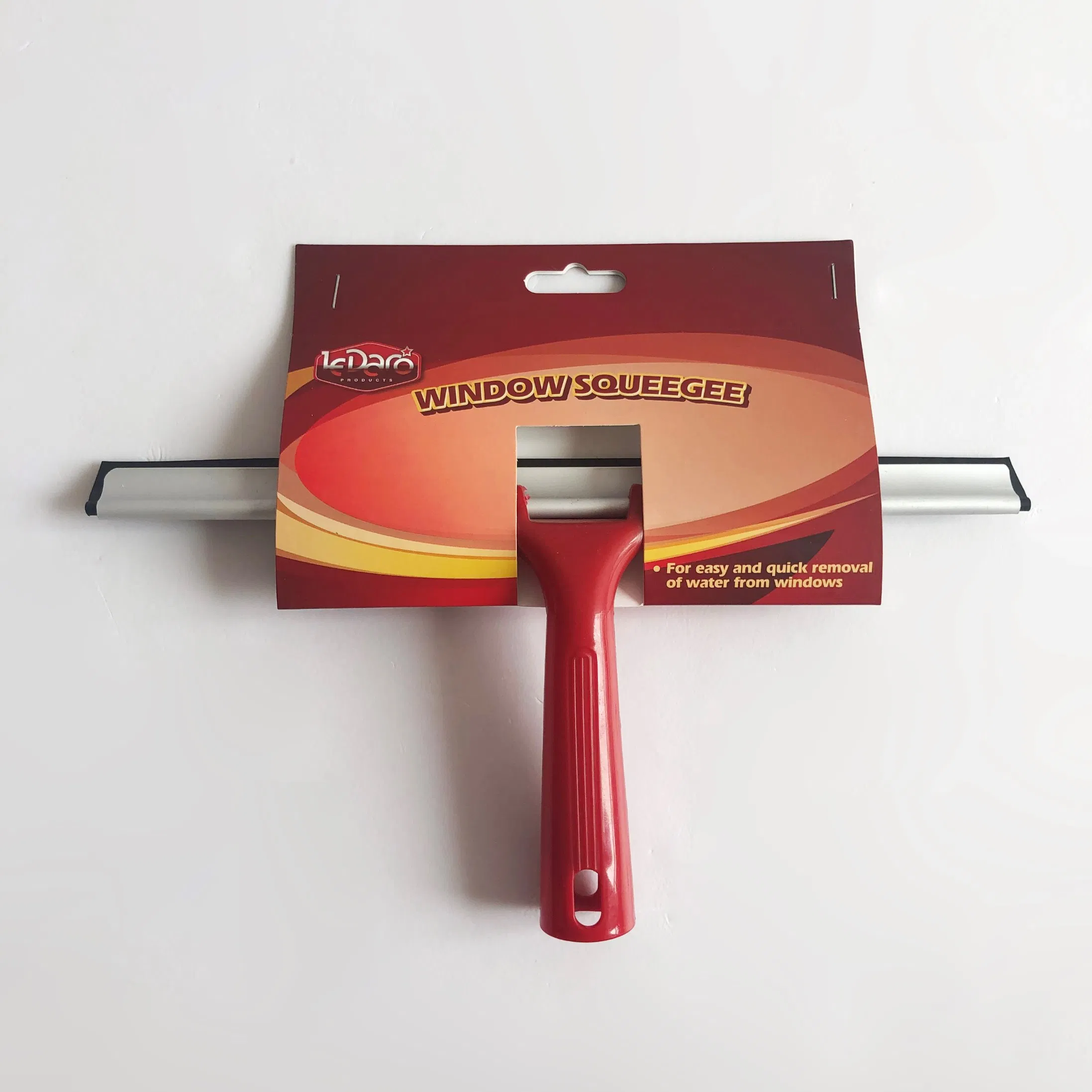 Factory Price Windows Glass Mirrors Tiles Walls Squeegee Wiper with Rybber Blade and PP Handle Aluminum Holder