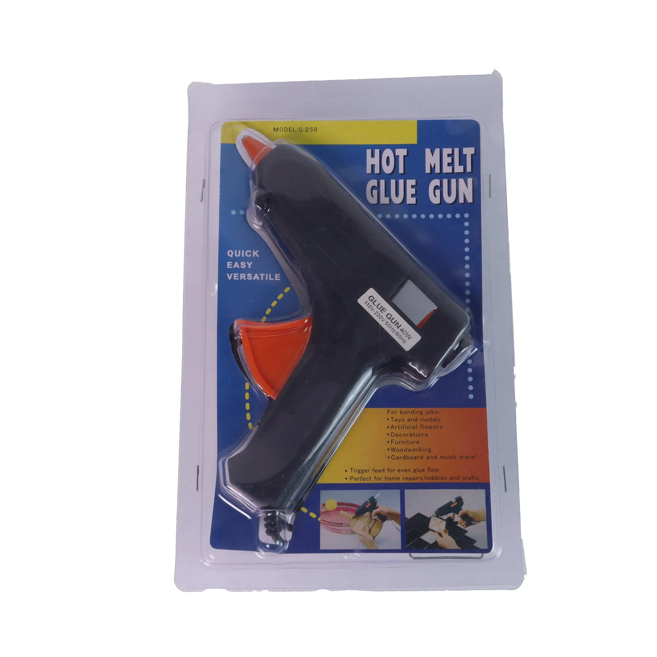 10W/20W Custom Mini Hot Melt Glue Gun for Packaging and Repairs
