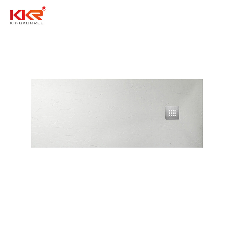 100/120*80mm Customized Size Artificial Stone Shower Tray