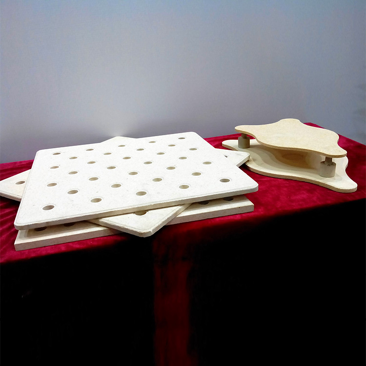 Перфорированные плиты из кордиерита-муллита для печей