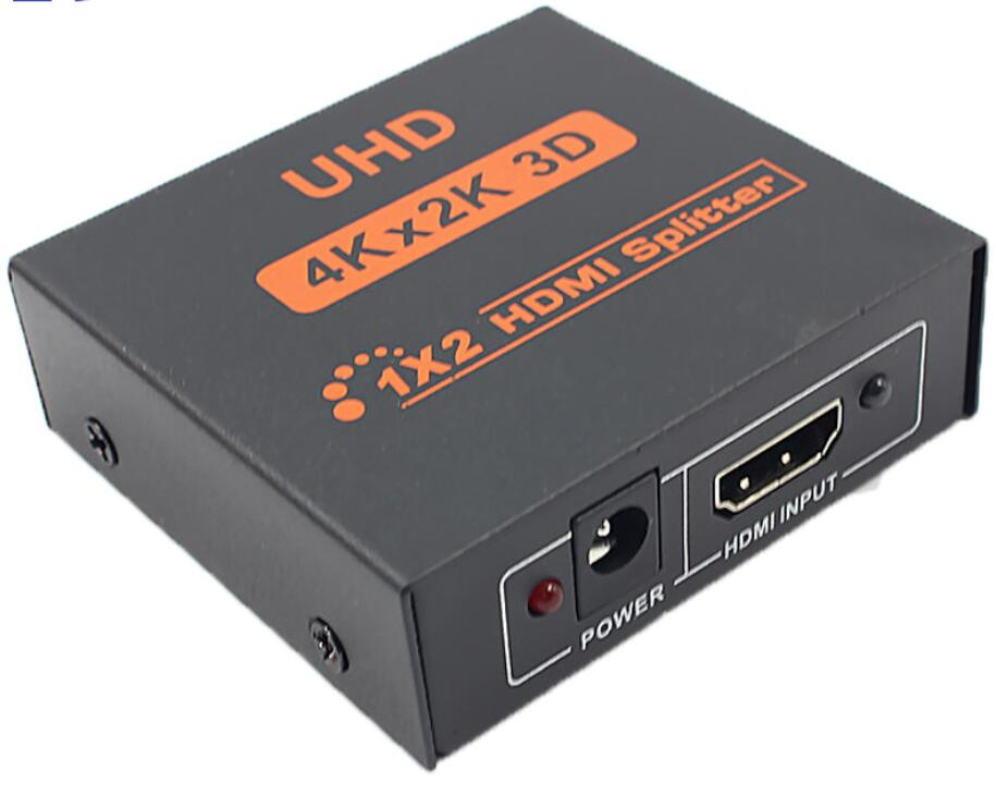 4K HD1080p 1X2 HDMI Distributor Splitter