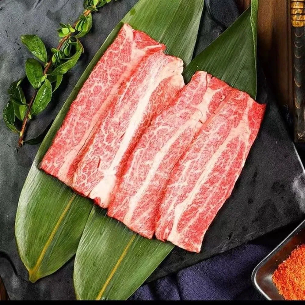 Natural Green Fresh Bamboo Sushi Leaf Flatware Sets Disposable Vacuum-Packed with Authentic Bamboo Leaves