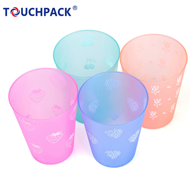 Colored Plastic Cup Disposable PP 16 Oz 480ml Reusable