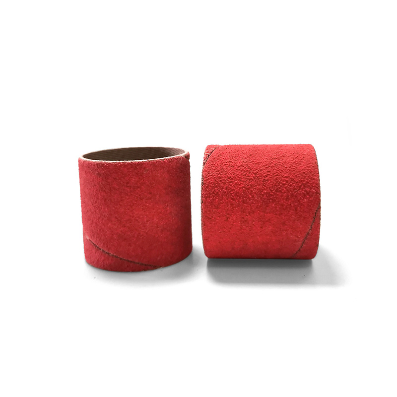 25*25mm, P60 Ceramic Spiral Band Abrasive Sanding Sleeves