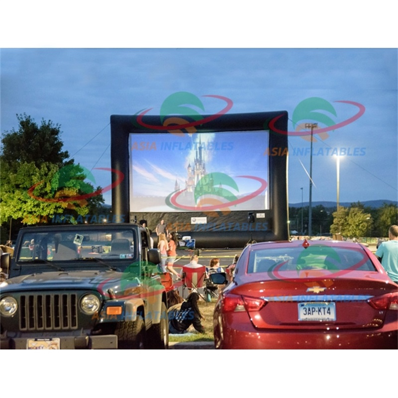 PVC Movie Screen Inflatable Projection Car Cinema Theater Screen Inflatable