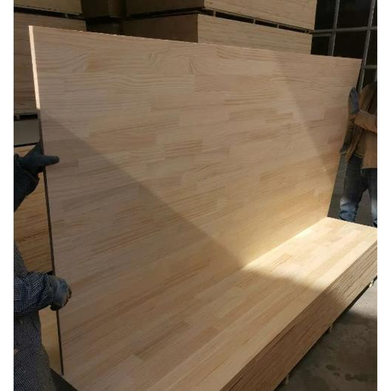 Consmos High-Quality Edge Plywood, White Pine Board Solid Wood Plywood Finger Joint Board