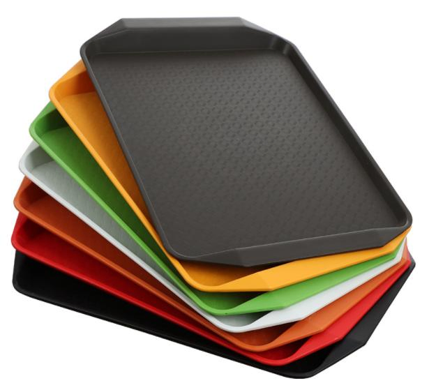 Hotel Restaurant Unbreakable Plastic Melamine Rectangular Serving Tray