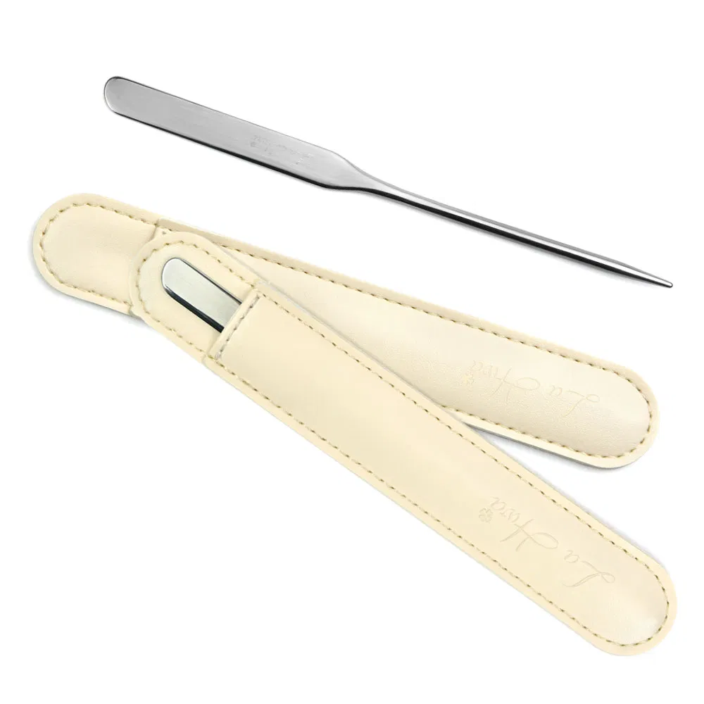 High Quality Stainless Steel Cosmetic Makeup Spatula Liquid Foundation Face Mask Metal Spatula