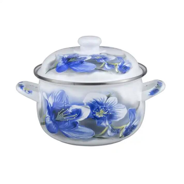 Turkey Pot Enamel Casserole Pot 16cm 18cm 20cm 22cm 24cm 26cm Enamel Casserole with Lid