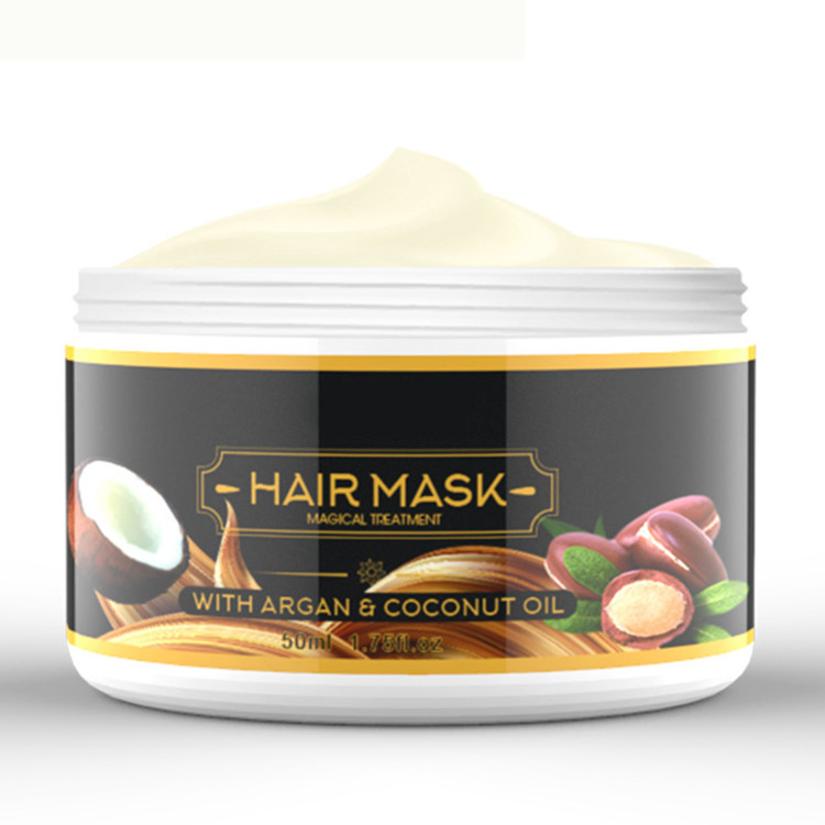 Organic Hair Mask with Agran Coconut Oil for Dry and Damaged