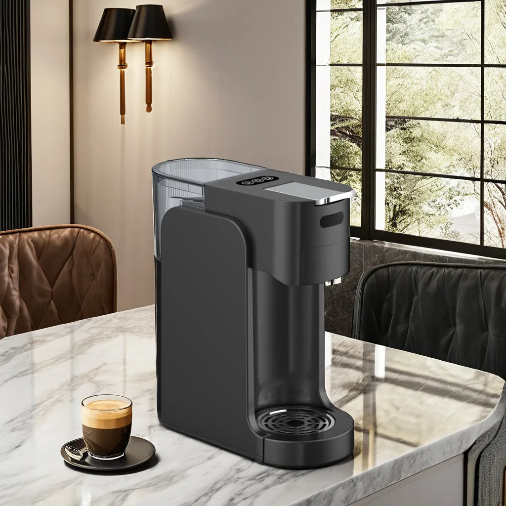 Espresso Capsule Cup Pod Coffee Machine 27oz Removable Reservoir Electric Coffee Maker