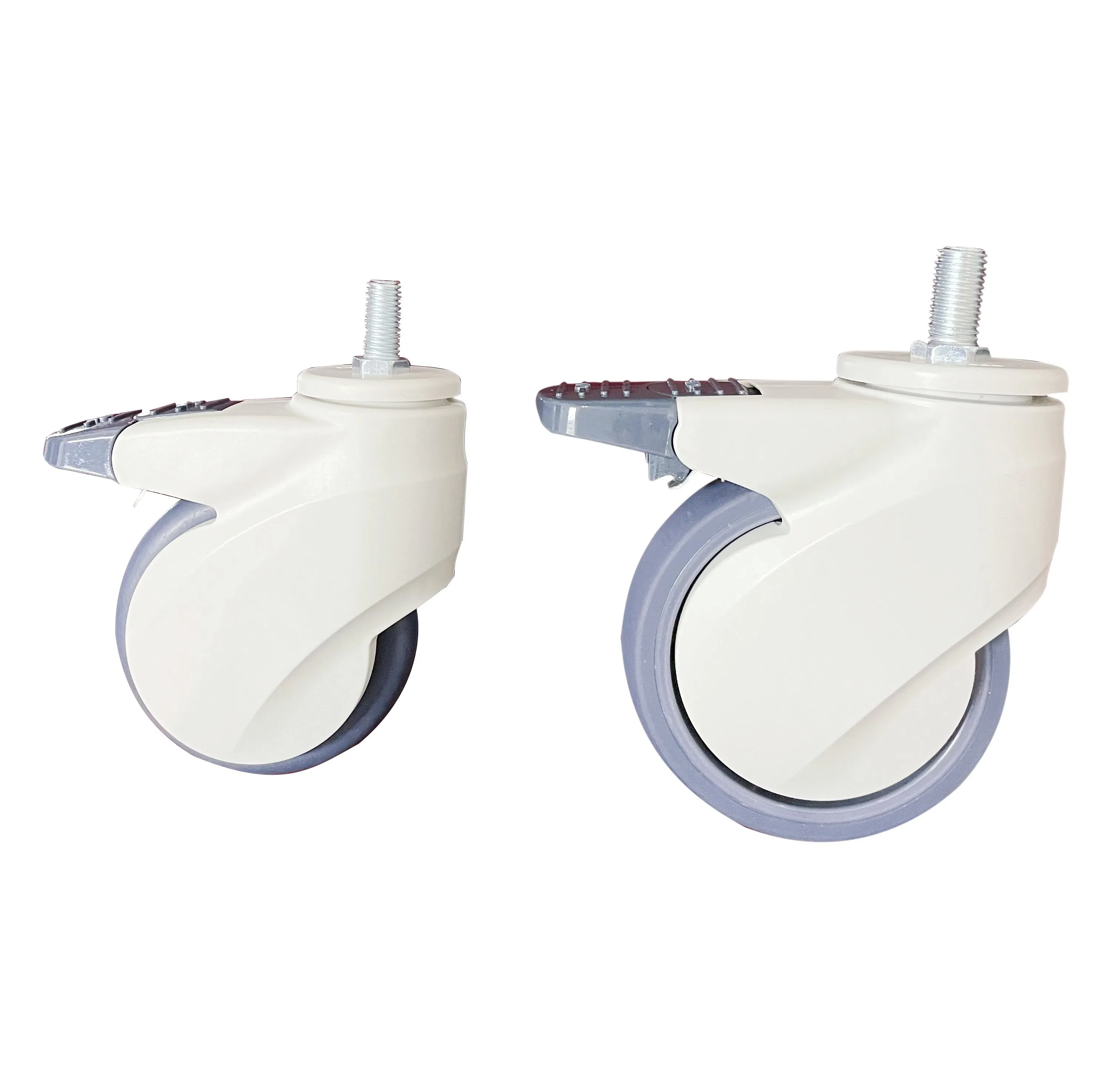 Professional and Practical PU Castor Wheel Swivel Caster for Hospital
