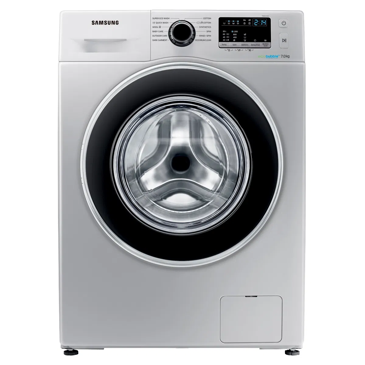 Smeta 220V 10kg Gray Color LED Display Multi Function Laundry Washer