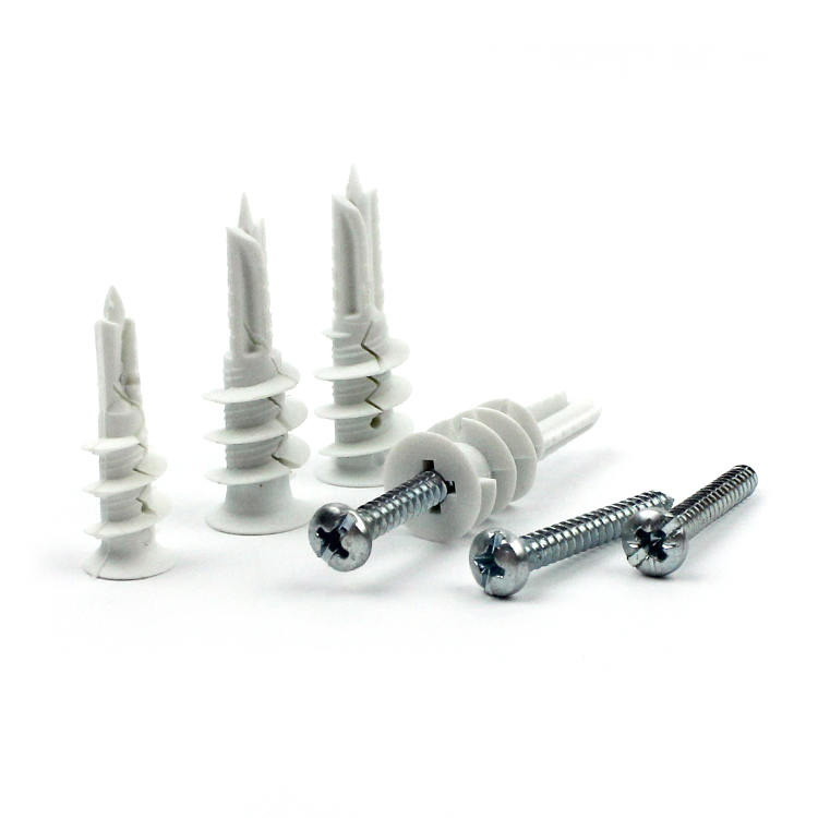 Self-Drilling Drywall Anchors for Plasterboard Plastic Fasteners