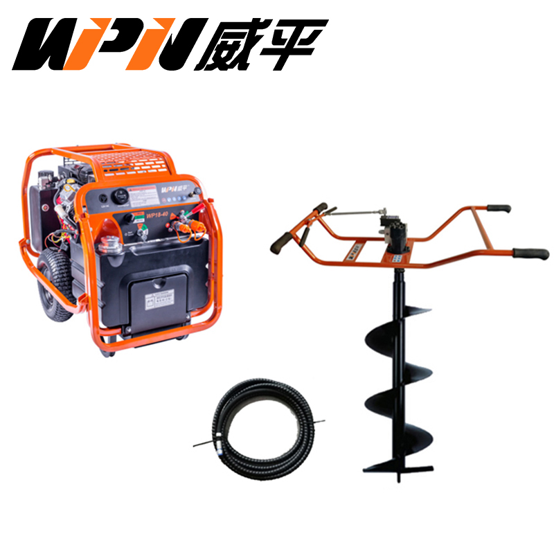 Hole Digging Machine Excavator Hydraulic Earth Auger Drill for Sale